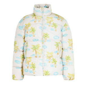 Veste d'hiver matelassée de haute qualité, col montant, capuche, imperméable, respirante, design à bulles tendance, style streetwear - Product Image 1