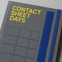 LABON Cuaderno de Contacto Personalizado A5, Diario de Fotografía Analógica, Tapa Dura Gris, Planificador de Sesiones, Notas, Composición, Dibujo, Registro