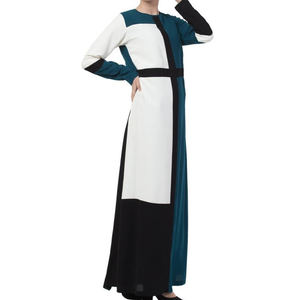 Abayas Islámicas de Manga Larga, Transpirables, Sólidas, de Alta Calidad, Estilo Personalizado, Moda Sencilla para Mujer, Venta al Por Mayor - Product Image 4