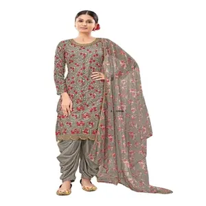 Indian Export Quality Casual Dress Rayon and Cotton Fabric Salwar Suits Bridal Salwar Kameez for Party Wear from Indian Supplier