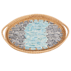 <b>Top</b>-List High Quality Handmade Rattan Tray Mop Tray Serving Food Kitchenware Decoration for Ramadan Holiday Wholesale Vietnam - Product Image 2