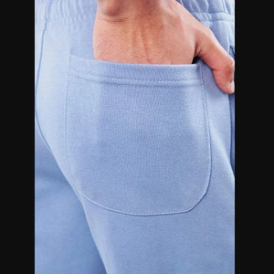 Shorts de bain décontractés pour hommes de haute qualité, 100 % coton, avec logo sur le devant, poches, taille mi-haute élastique, respirants, personnalisables - Product Image 4