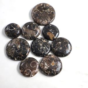 พลอยเทอร์ริตล่าทรงหลังเบี้ยทรงวงรีทรงหลวมธรรมชาติรักษาเครื่องประดับทำขายส่งมาก - Product Image 5