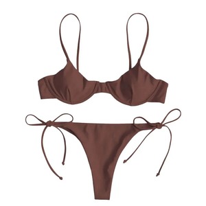 Conjunto de Bikinis de 4 piezas, Top y falda 2025, traje de baño para niñas, traje de baño para niños, bañistas, traje de baño, ropa de playa - Product Image 1