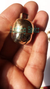 Cloches de fauconnerie en laiton et argent bicolore English Two Tune Design pour les amateurs de chasse - Product Image 5