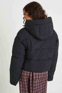 Chaquetas Acolchadas de Punto Transpirables de Manga Larga para Mujer con Capucha, Cálidas, Casuales, Talla Grande, para Invierno - Product Image 2