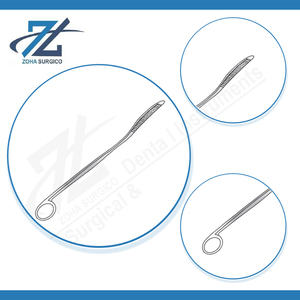 Herramienta Quirúrgica Manual de Acero Inoxidable, Tipo Lane Bone Lever, para Huesos Pequeños, Extremo Serrado, 10 mm de Ancho, 260 mm de Largo, Certificación CE, Pakistán - Product Image 4