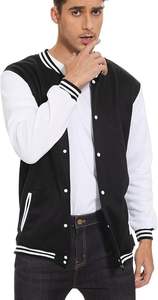 Chaqueta universitaria personalizada, chaqueta con letras de béisbol y baloncesto, chaqueta de baloncesto Unisex no tejida, chaqueta de baloncesto Unisex de lana de alta calidad - Product Image 6