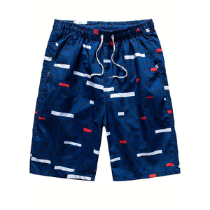 Shorts Bermuda Homme en Mélange Polyester/Coton – Grande Taille avec Cordon de Serrage, Écologiques, Respirants, Impression par Transfert Thermique Personnalisée - Product Image 3