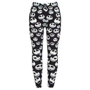 กางเกงออกกำลังกายเอวสูงสำหรับผู้หญิงกางเกงออกกำลังกายพิมพ์ลายแฟชั่น - Product Image 1