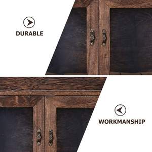 Boîte à pain en bois classique Rangement de cuisine rustique Idéal pour les petits pains, les pâtisseries et autres produits de boulangerie - Product Image 3