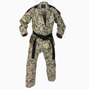 คุณภาพ Dobok เด็กผู้ใหญ่คาราเต้ชุดสูท Wtf เทควันโดคิกบ็อกซิ่ง Mma ศิลปะการต่อสู้การฝึกอบรมเสื้อผ้าผ้าฝ้าย - Product Image 2