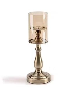 Ensemble 2 bocaux bougeoirs en métal de haute qualité faits à la main Top Trending Christmas Home Decorative Lighting Centerpiece Exclusive - Product Image 3