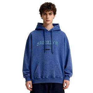 Sweats à capuche pour hommes en coton de haute qualité, pull-over chaud, sweats à capuche en polaire surdimensionnés, impression de logo personnalisée, broderie, sweats à capuche en gros pour hommes - Product Image 1