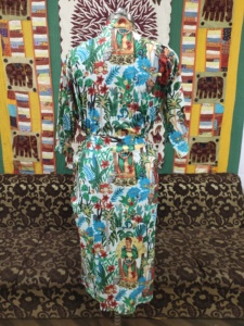 Kimono con estampado de algodón 100% Floral, ropa de playa de baño suave y cómoda para uso durante todo el año, gran regalo de invierno para su primavera y verano - Product Image 5