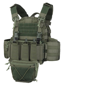 Vente en gros de gilet de chasse multifonctionnel d'entraînement en plein air gilet de transport de plaque personnalisé respirant imperméable en toile pour hommes - Product Image 5