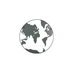 การตกแต่งผนังแผนที่โลกทำจากโลหะทรงกลมพร้อมที่หนีบรูปถ่ายสำหรับการตกแต่งบ้านที่ทันสมัยและการจัดแสดงภายในสำนักงานที่ทันสมัย - Product Image 6