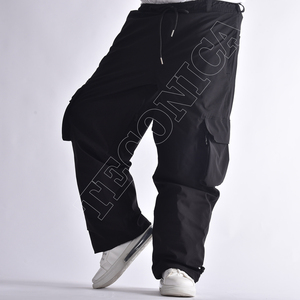 Nouveau OEM neige Ski Baggy pantalon imperméable coupe-vent respirant polaire doublé taille élastique grande taille imprimé pour le ski 100% Nylon - Product Image 4