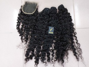 ผมต่อจากผมมนุษย์บริสุทธิ์ผม100% สำหรับทอเป็นมัดผมจากเวียดนาม - Product Image 3