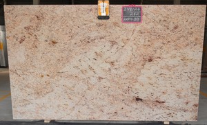 Granito de losa grande marrón marfil moderno pulido Premium para aplicaciones de Villa - Product Image 6