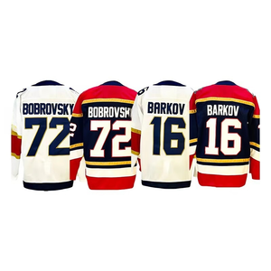 Jersey de Hockey sobre Hielo Personalizado, Uniforme Profesional de Equipo, Nombre y Número del Jugador Personalizados, Detalles Cosidos, Transpirable y de Alto Rendimiento - Product Image 3