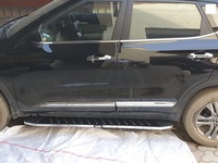 Pijakan Kaki Samping WINGS untuk Mobil SUV |   Lapisan Hitam Premium yang Elegan dengan Aksen Krom |   Untuk Pasokan Grosir