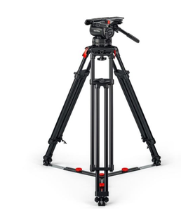 Nuevo Trípode con Cabezal Fluido MS System Cine 7+7 FT, Altura Máxima de 180 cm, Plegable de Aluminio para Uso con Cámara y Video - Product Image 4