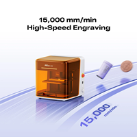 Grabador Láser Encapsulado Creality Falcon A1C con Diodo Intercambiable de 5W 10W y Láser IR para Pequeñas Empresas Personalizadas