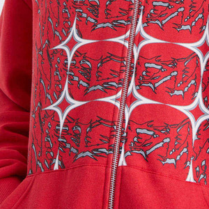 Sweat à capuche baggy personnalisé de haute qualité sérigraphié et pantalon de survêtement ensemble deux pièces survêtement vintage délavé à l'acide survêtement pour hommes - Product Image 5