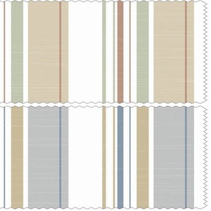 Tissu à rayures en coton et lin de qualité supérieure Textile de qualité respirante pour les chemises et les vêtements - Product Image 1