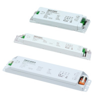 Driver LED Dimmable PF>0.95 60W 100W 200W 300W 24V 12V IP20 Intérieur TRIAC 0-10V 1-10V 10V PWM à Résistance pour Projets d'Éclairage