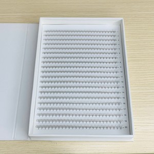Promade Eyelash Vendor Customized Boxes Lashbook Packaging <b>Holder</b> CC Curl Natural Long Lashes Korea PBT Fiber ELFA Brand Made - Product Image 1