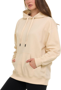 Sweat à capuche polaire de haute qualité pour femmes sweats surdimensionnés Logo personnalisé pull zippé grande taille vêtements de sport Style de mode - Product Image 3