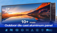 Pantalla LED para Exteriores TOPvision, Impermeable, a Todo Color, de Alto Brillo, Animación para Publicidad en Vallas Publicitarias, Negocios de Autoservicio