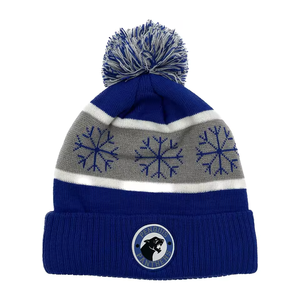 Gorro de Punto Bordado Unisex de Invierno con Logotipo Personalizado, Gorros de Jacquard - Product Image 1