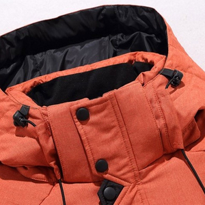 2025 Unisex Winter <b>Quilted</b> Puffer <b>Jacket</b> Men Women's Bulk Heap Waterproof Plus Size Hooded Polyester Patchwork <b>Pattern</b> Knitted - Product Image 2