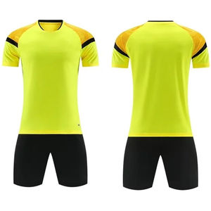 Teamwear Soccer Uniform Full Kit OEM Export Manufacturing Bulk Supply Short Printed Breathable 100% Polyester Custom Color Logo - Product Image 3
