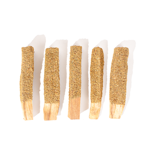 Paquete de dispositivos de aromaterapia Palo Santo & Rue Smudge, mezcla protectora para eliminar energía negativa - Product Image 2