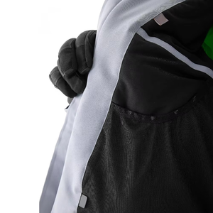 Combinaison de ski d'hiver imperméable pour homme, veste de snowboard jaune vif/noir, coupe-vent et respirante - Product Image 3