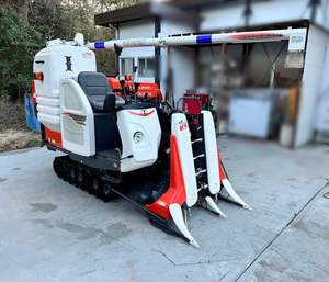 Moissonneuse-batteuse à riz Kubota ER-215-GW haute pression 4 roues motrices Diesel Combine Machine agricole pour rizière - Product Image 2