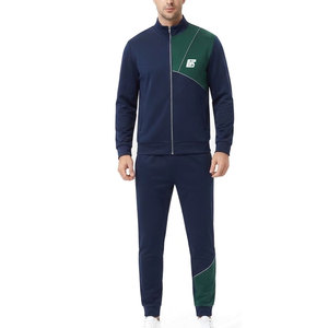 Ensemble de survêtement de course personnalisé pour hommes, veste et pantalon anti-transpiration, vêtements d'entraînement sportif pour équipes et coureurs - Product Image 1