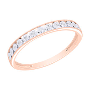 Bague de fiançailles pour femmes en or jaune massif 18 carats faite à la main pendentifs mode en diamant de haute qualité breloques pour les mariages et les fêtes - Product Image 2