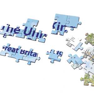 Puzzle personnalisable de 1000 pièces sur le thème des cartes du Royaume-Uni en quelques minutes, jeu éducatif pour la Grande-Bretagne avec échantillon gratuit et logo personnalisé - Product Image 4