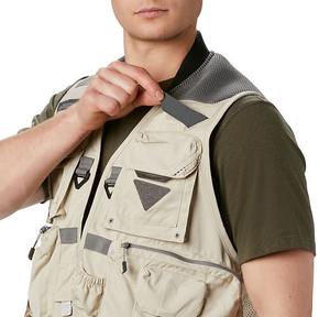 เสื้อกั๊กตกปลาชายมีกระเป๋าหลายใบผ้าตาข่ายนิ่มเสื้อกั๊กล่าสัตว์เสื้อกั๊กเดินทางล่าสัตว์กลางแจ้ง - Product Image 6