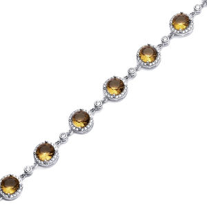 Pulsera de racimo de diseño redondo de sultanita, venta al por mayor, joyería fina de Plata de Ley 925 hecha a mano turca - Product Image 3