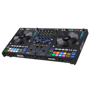 Controlador DJ de Cuatro Canales con 4 Decks Avanzados, 85 Jog Wheels con Pantalla y Mezclador Avanzado - Product Image 1