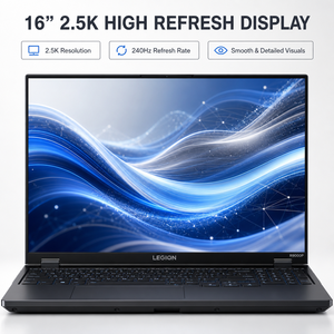 สำหรับ Lenovo Legion R9000P ขนาด 16 นิ้ว 2.5K 240Hz AMD R9 8945HX RTX 5070 แรม 32GB SSD 1TB โน้ตบุ๊กเกมมิ่ง AI PC คอมพิวเตอร์ - Product Image 3
