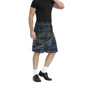 Nuevo estilo, faldas escocesas de tartán para hombres hechas a medida, Color sólido, faldas escocesas para hombres a la venta, hechas en Pakistán, faldas escocesas de tartán para hombres - Product Image 2