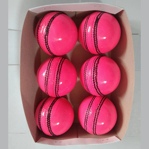 Bola dura de Cricket hecha a mano profesional personalizada de alta calidad, 6 piezas, bola dura de Cricket de calidad Premium, Cricket de cuero - Product Image 5