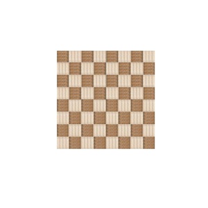 Outdoor Rustic Porcelain Floor Tiles 300x300mm Digital Parking Design Flowers Plants Texture Matte Finish Antibacterial Non-Slip - Product Image 1